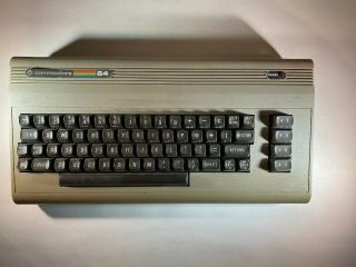 Vintage Commodore 64 Computer Only No Power Supply.