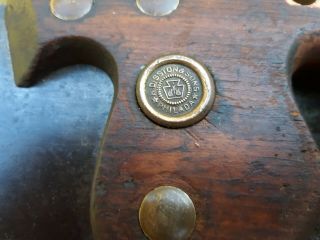 Vintage 24 inch DISSTON HAND SAW 1896 - 1917 10 3