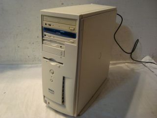Vintage Dell Dimension 4100 Tower - Pentium Iii @ 1ghz / 512mb Ram / No Hdd