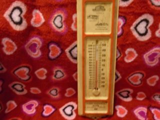 Vintage Thermometer Barn Find 1st.  Nat 
