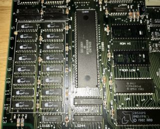 1984 Apple Macintosh 128K M0001 Mac MOTHERBOARD Repair or Display ONLY 2