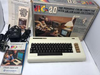 Vintage Commodore Vic 20 Computer / Game System