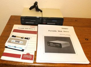 Tandy/radio Shack Portable Disk Drive And Pdd2 Non - Functional