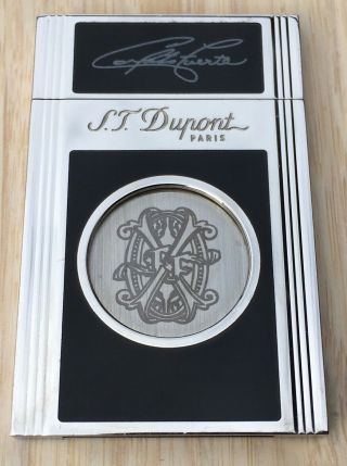 St Dupont Arturo Fuente Opus X Black Lacquer Limited Edition Cigar Cutter Paris