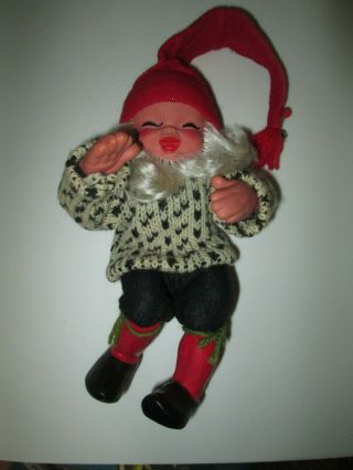 Vintage Arne Hasle Norwegian Troll Santa 