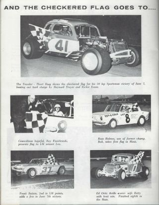 1969 Lancaster Speedway Modified Program - Pat Hayes - DB 2