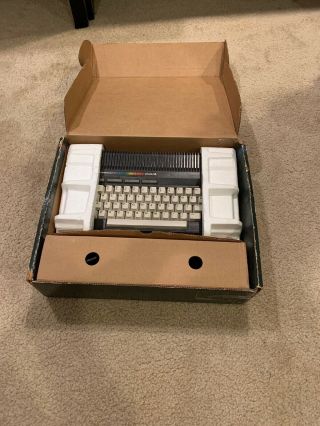 Vintage Commodore Plus/4 Personal Computer With Box And Power Supply