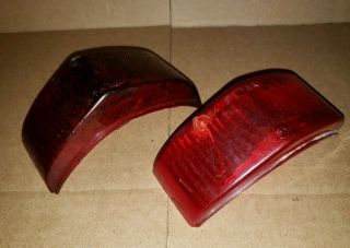 Vintage 1950 - 1952 Plymouth Left Tail Lens Cranbrook Convertible Deluxe Lh/rt