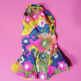 Vhtf Vintage Barbie Color Magic Bloom Bursts Dress