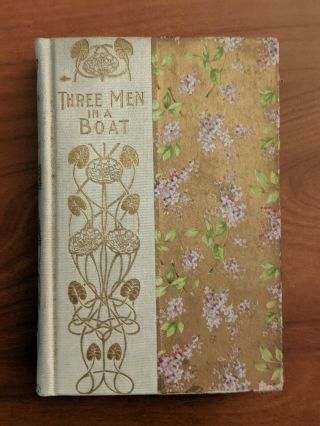 Three Men In A Boat By Jerome K Jerome 1900 Conkey Decorative Hb Illustrated