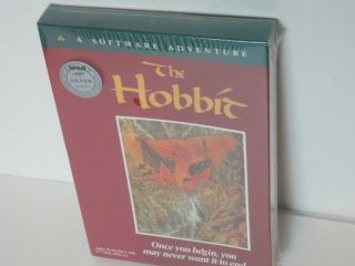 Vintage Apple Ii Software Game The Hobbit Nip