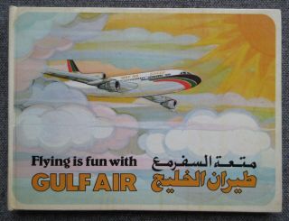 Flying Is Fun With Gulf Air Pop Up Book