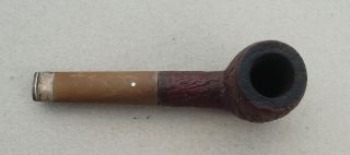 Vintage Dunhill 127 Tanshell Pipe With Silver Mouthpiece ?