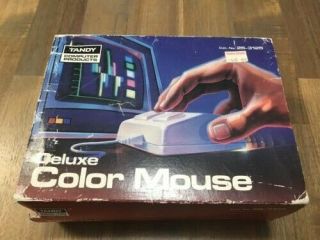 Tandy Deluxe Color Mouse 26 - 3125 Color Computer Radio Shack