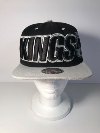 Los Angeles Kings Vintage Hockey Mitchell & Ness 100 Wool Snapback Hip Hop Hat