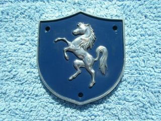 Vintage 1980s Kent Invicta Horse Car Badge - Aveling Bafrord Commercial Vehicle?