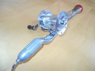 Vintage Ice Fishing Rod & Reel,  Metal Japan Rods Reels N Deals