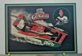 Oh Boy Oberto Beef Jerky Go Racing Hydroplane Racing Promo Card