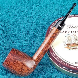 Comoy ' s BLUE RIBAND LONG SHANKED LOVAT English Estate Pipe 2