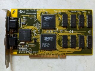 3dfx Voodoo 1 Maxigamer Ev - 3dfx - 4 4mb Pci 3d Graphics Card