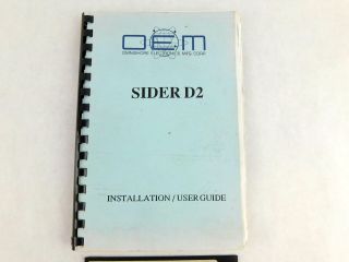 Vintage Apple II Sider D2 9720 - H External Hard Disk Drive by Omnishore OEM 3