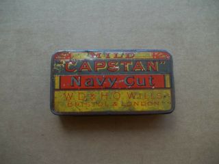 Vintage Capstan Navy Cut Tobacco Tin