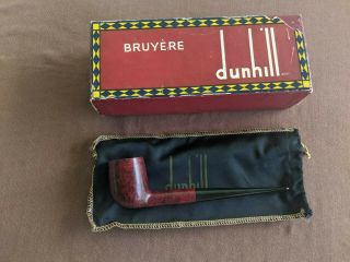 Rare Dunhill Bruyere 249 F/t,  Group 1 Estate Pipe - With Box And Pouch