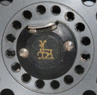 Scarce - SHAKESPEARE WORCESTERSHIRE - Fly Reel Made by Allcock in England 3