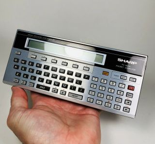 Sharp Pc - 1500a Pocket Computer  & Ce - 150 Printer And Cassette Interface