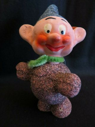Vintage 1938 Walt Disney Snow White Seven Dwarf Dopey Candy Container Ornament