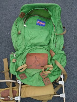 Vintage Jansport External Frame Backpack Hiking Pack