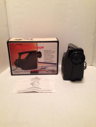 Vintage Projecta Scope Model Pj 768 Image Projector For Tracing