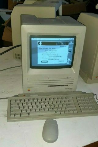 Apple Macintosh Se Superdrive Vintage Computer M5011 M0487
