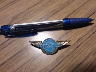 Vintage Pan Am Airlines Winged Pin - Junior Clipper Pilot
