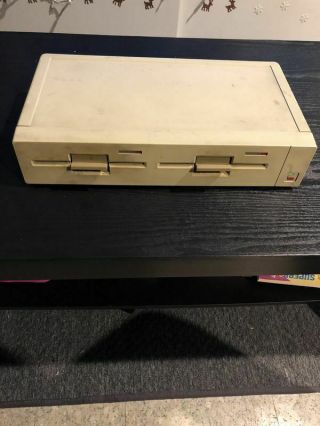 VINTAGE DUO DISK DUODISK 5.  25 FLOPPY DRIVE FOR APPLE II COMPUTERS,  A9M0108 2