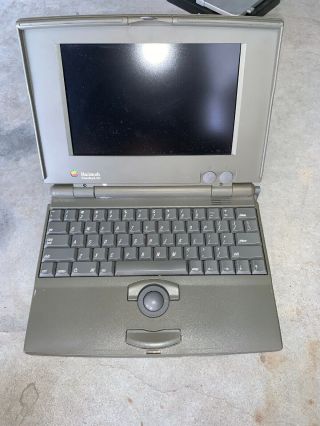 Vintage Apple Macintosh Powerbook 100 Repair Or Parts Not