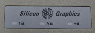 Vintage Silicon Graphics SGI Granite Gray Keyboard 062 - 0002 - 001 RT6856T 3