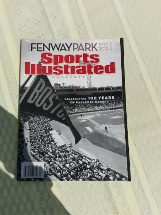 Sports Illustrated 11/24/2011 Fenway Park 100 Years Special Edition