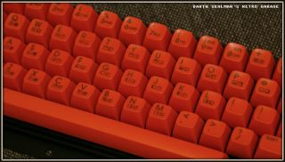 Commodore 64 Keyboard (colored Orange) From Ds Retro Garage