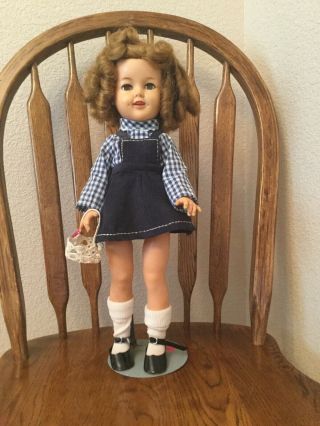Vintage Ideal Shirley Temple 17” Doll - 1950s