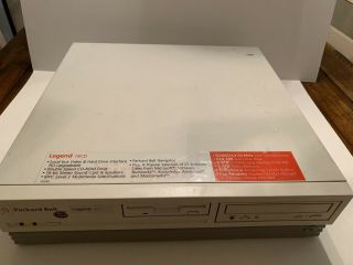 Vintage Packard Bell Legend 18CD Powers on/boots sticker and keyboard 2