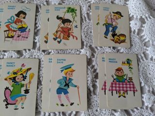 Warren Old Maid Vintage Card Game NO 440 Complete Deck 3