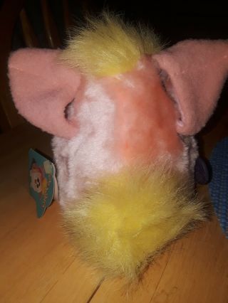 Vintage Furby Babies Pink Yellow Hair TAG ATTACHED Tag Model 70 - 940 1999 Tiger 2