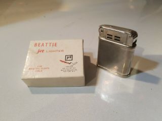 Vintage Beattie Jet Lighter With Box