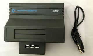Commodore 64 MAGIC VOICE Speech Module - Box and Cable 2
