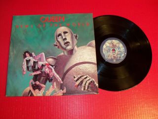 Queen 1976 Lp News Of The World On Classic Rock Vintage Inyl We Will Rock You