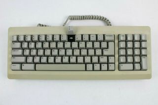 Vintage Apple Macintosh Plus Keyboard M0110a Mechanical Alps W/cable