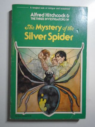 Three Investigators 8,  Mystery Of The Silver Spider,  Paperback,  1980s