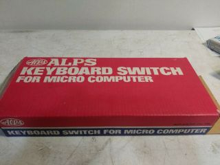 ALPS KEYBOARD SWITCH FOR MICRO COMPUTER MODEL KCCAB902 3