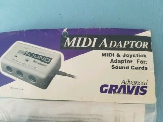 Advanced Gravis UltraSound GUS MIDI Adaptor with UART/MPU 401 Sound Cards 2